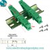 Adaptador/soporte PCB 84mm a Riel Din 